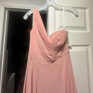 Pink David’s Bridal Dress